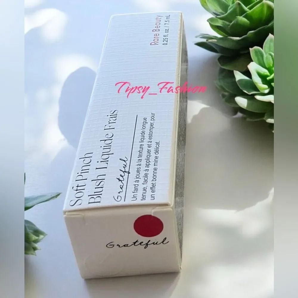 Rare Beauty Soft Pinch Liquid Blush Grateful 0.25 oz 7.5 mL Matte New Sealed